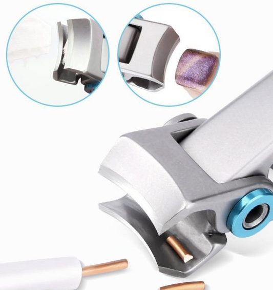 Strong Nail Cutter for Thick Nails | Ultra-Sharp Blades & Ergonomic Design for Professional Nail Care