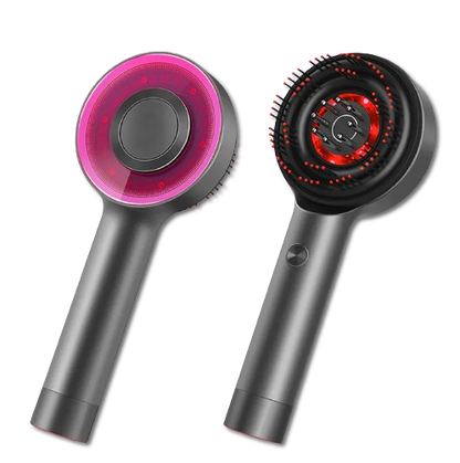 3-in-1 Infrared LED Hair Growth Massager Brush | Oil Therapy & Scalp Treatment for Thicker, Healthier Hair