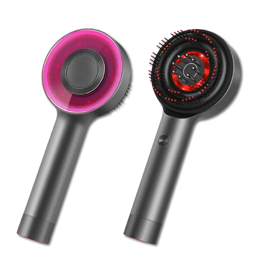 3-in-1 Infrared LED Hair Growth Massager Brush | Oil Therapy & Scalp Treatment for Thicker, Healthier Hair