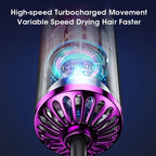 5-in-1 Negative Ion Hair Dryer and Hot Cold Air Styler Comb for Professional Hair Care and Fast Drying