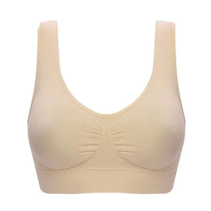 Comfort Airey Push-Up Lift Bra - Adjustable Wireless Support for Everyday Wear & Active Lifestyle
