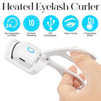 Electric Eyelash Curler - Best Heated Lash Curler with Quick Heating For Long-Lasting Results