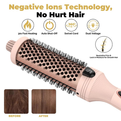Thermal Hair Brush | Salon-Quality Blowouts for Smooth, Frizz-Free Styling at Home