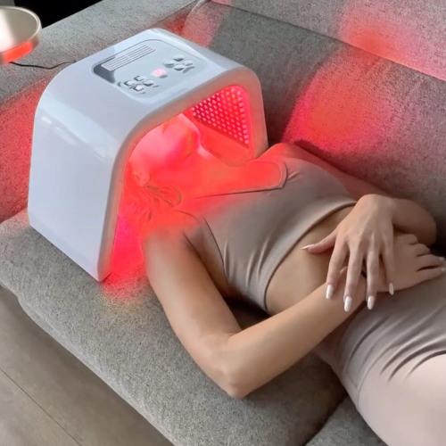 LED 7-in-1 Photon Treatment Machine – Red Light Therapy for Skin Care, Anti-Aging, and Acne Treatment