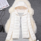 Ultra-Light Packable Down Jacket with Hood | Warm, Compact & Stylish for Winter Travel