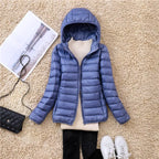 Ultra-Light Packable Down Jacket with Hood | Warm, Compact & Stylish for Winter Travel