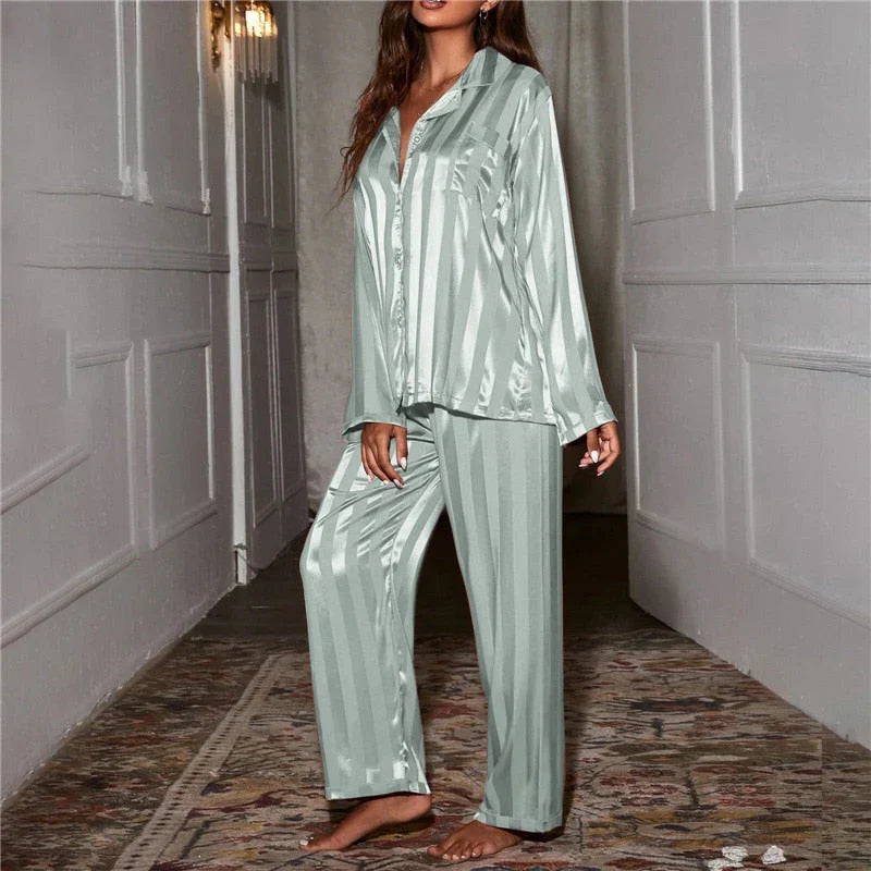 SilkTouch Ladies Pyjama | Silky-Soft, Lightweight & Comfortable for Relaxing Nights and Stylish Loungewear