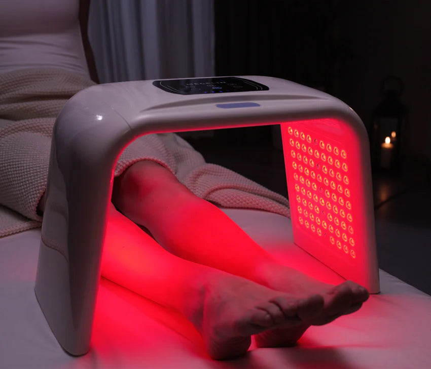 Professional 7 in 1 LED Face Light Therapy Machine - Transform Your Skincare Routine With Results at Home