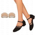 Modern Dance Shoes for Women | High-Quality Suede, Soft Insole & Adjustable Strap for Professional Training and Events