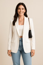 Florenzia Fashion Blazer for Women – Streetwear Style, Lightweight, Available in Various Sizes