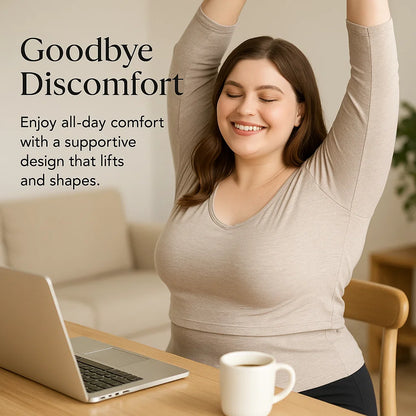 Magic Deep Cut Fat Hiding Bra | Supportive, Wide Band for All-Day Comfort and Confidence