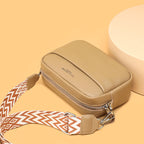Genuine Leather Bag | Durable First-Layer Cowhide with Soft Polyester-Cotton Lining for Daily Use and Business Occasions