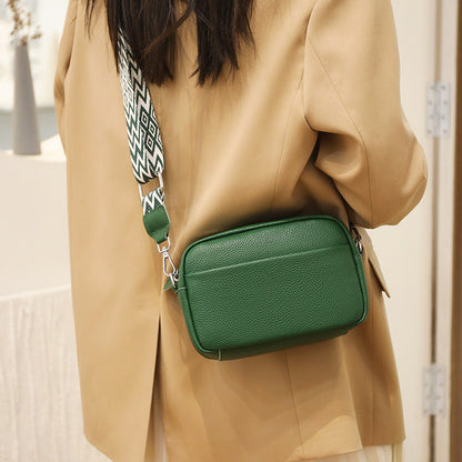 Genuine Leather Bag | Durable First-Layer Cowhide with Soft Polyester-Cotton Lining for Daily Use and Business Occasions