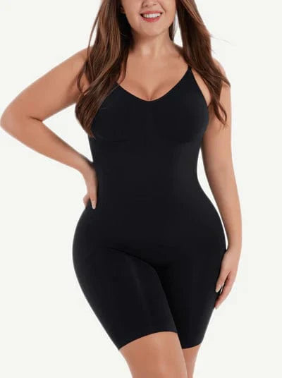 Low Back Tummy Control Shapewear Bodysuit for Women - Comfortable, Body Shaping Underwear