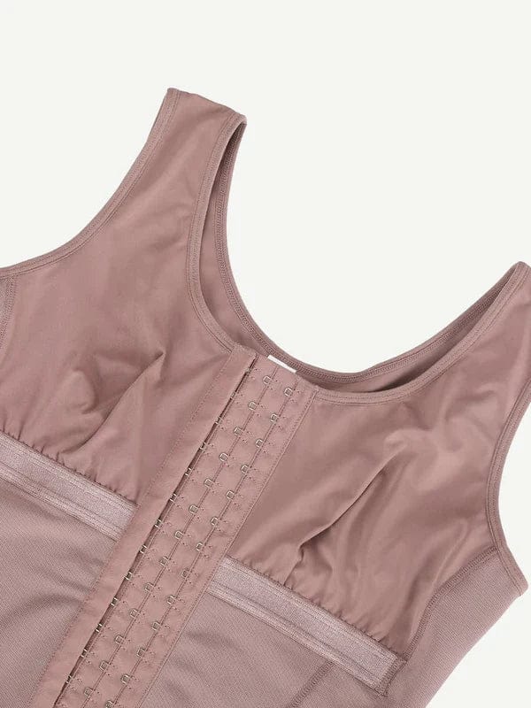 High Support Tummy Control Shapewear Bodysuit | Full Coverage Bra, Convenient Crotch Design & Ideal for Postpartum Recovery