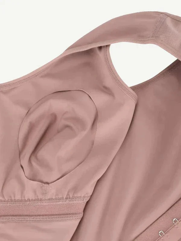 High Support Tummy Control Shapewear Bodysuit | Full Coverage Bra, Convenient Crotch Design & Ideal for Postpartum Recovery