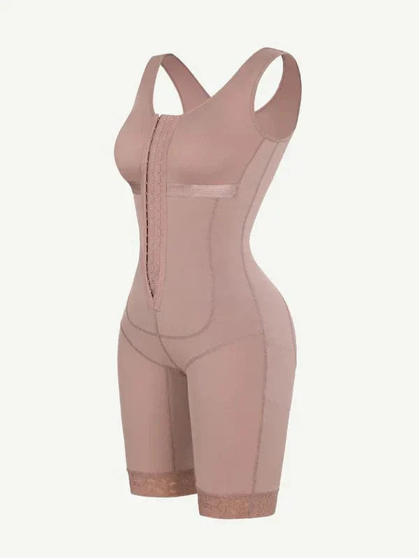 High Support Tummy Control Shapewear Bodysuit | Full Coverage Bra, Convenient Crotch Design & Ideal for Postpartum Recovery