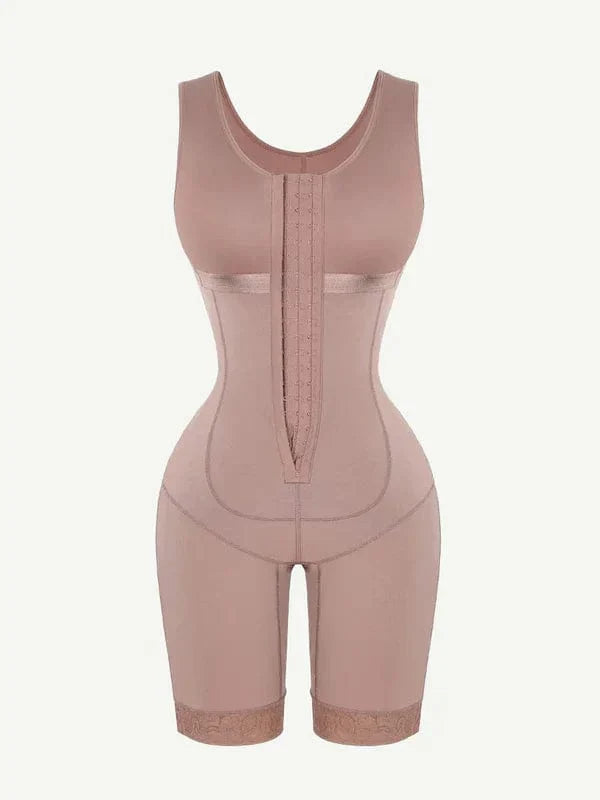 High Support Tummy Control Shapewear Bodysuit | Full Coverage Bra, Convenient Crotch Design & Ideal for Postpartum Recovery