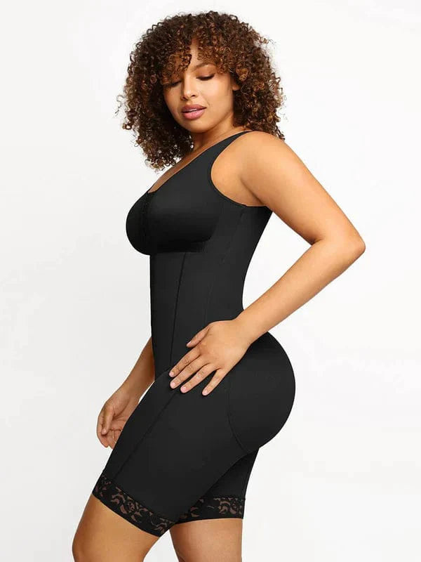 High Support Tummy Control Shapewear Bodysuit | Full Coverage Bra, Convenient Crotch Design & Ideal for Postpartum Recovery