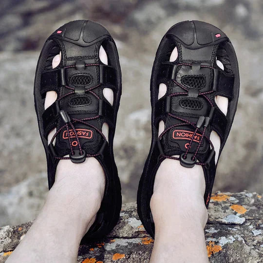 Orthopaedic Outdoor Sandals | Arch Support, Shock-Absorbing Sole & Ideal for Heel Spurs and Foot Pain Relief