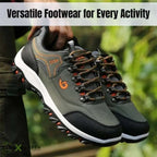 Orthopaedic Hiking Shoes for Men Lightweight, Breathable & Waterproof