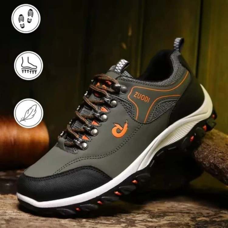 Orthopaedic Hiking Shoes for Men Lightweight, Breathable & Waterproof