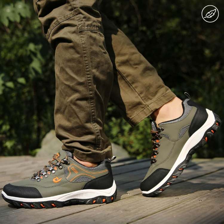 Orthopaedic Hiking Shoes for Men Lightweight, Breathable & Waterproof