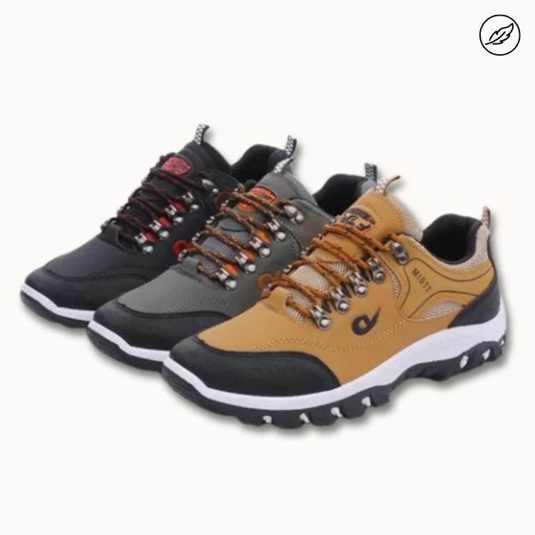 Orthopaedic Hiking Shoes for Men Lightweight, Breathable & Waterproof