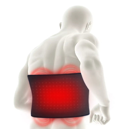 Slimming Belt with Red & Infrared Light Therapy | LED Belt for Burning Belly Fat, Pain Relief, and Improved Circulation