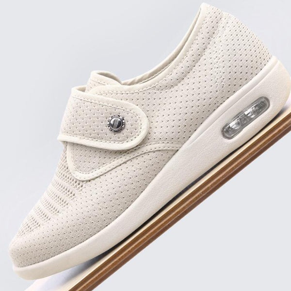Women's Orthopedic Sneakers | Adjustable Hook-and-Loop Closure & Shock-Absorbing Sole for All-Day Comfort