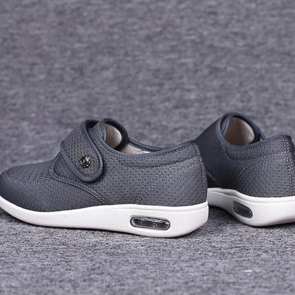 Women's Orthopedic Sneakers | Adjustable Hook-and-Loop Closure & Shock-Absorbing Sole for All-Day Comfort