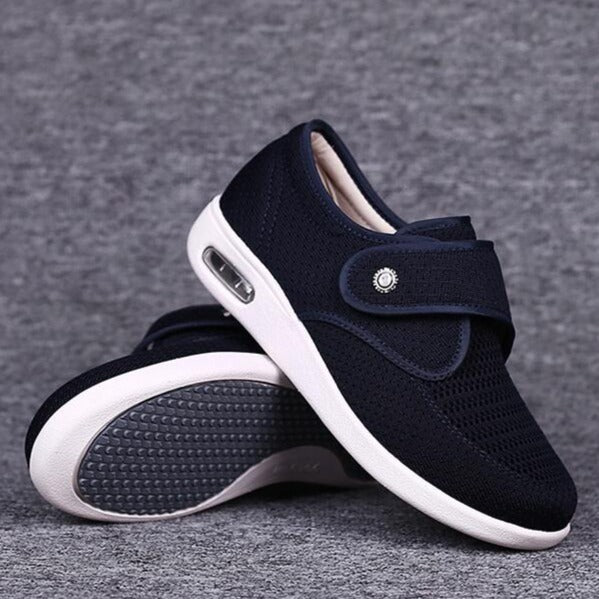 Women's Orthopedic Sneakers | Adjustable Hook-and-Loop Closure & Shock-Absorbing Sole for All-Day Comfort