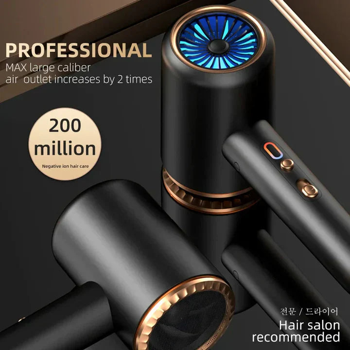 High-Performance 2400W Hair Dryer | Ion Technology, Hot & Cold Air Function for Fast, Frizz-Free Styling at Home