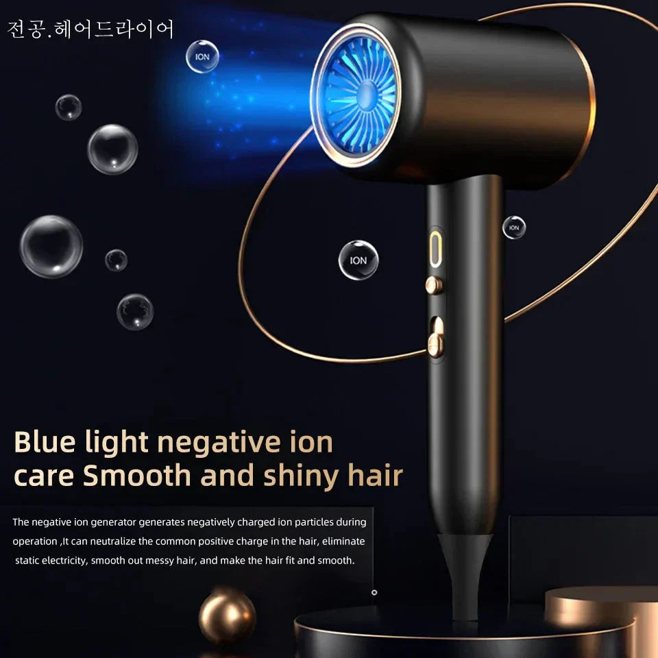 High-Performance 2400W Hair Dryer | Ion Technology, Hot & Cold Air Function for Fast, Frizz-Free Styling at Home
