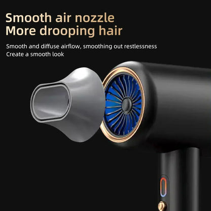 High-Performance 2400W Hair Dryer | Ion Technology, Hot & Cold Air Function for Fast, Frizz-Free Styling at Home