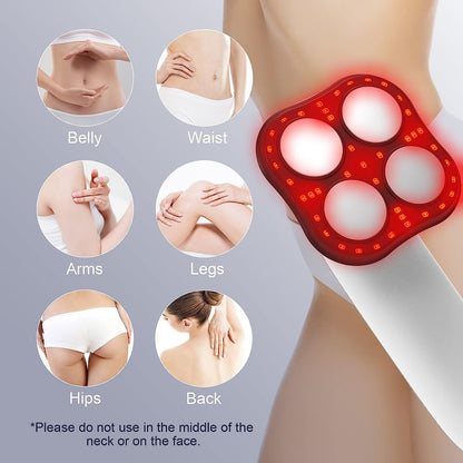 4-in-1 LED Infrared Cellulite Massager | Target Stubborn Areas for Smoother, Firmer Skin