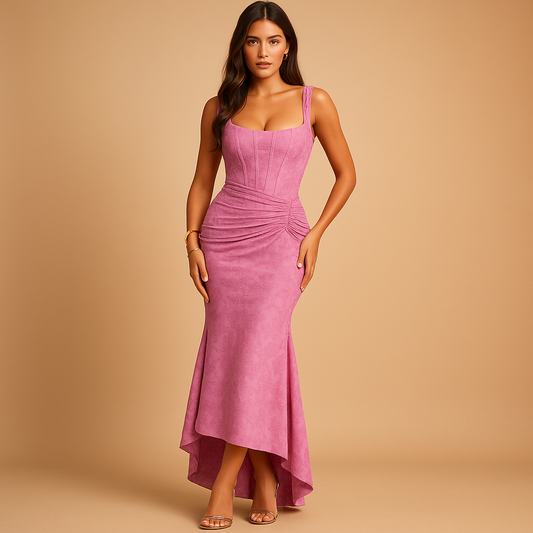 Floral Midi Dress for Women with Airy Fit - Lightweight Summer Dress in Various Colors and Sizes