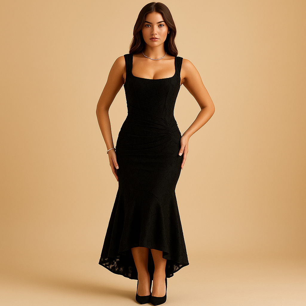 Floral Midi Dress for Women with Airy Fit - Lightweight Summer Dress in Various Colors and Sizes
