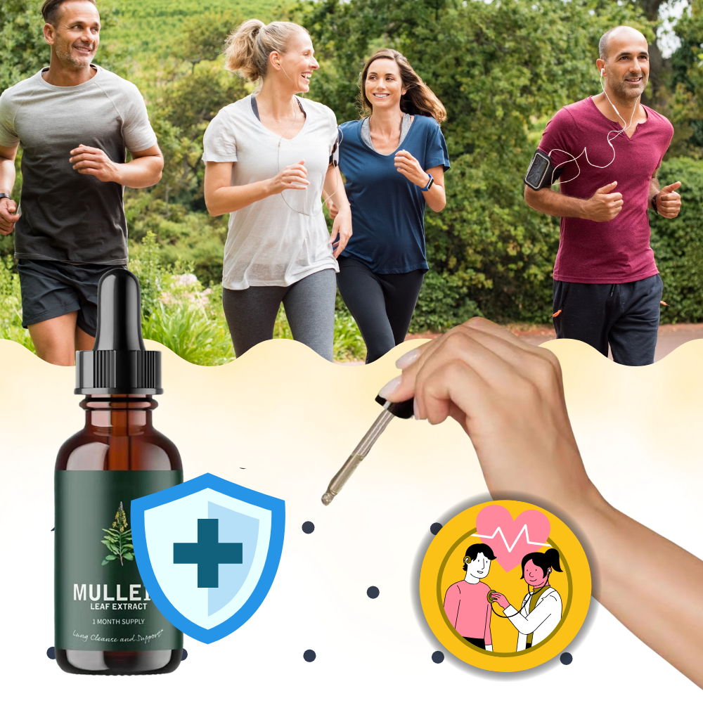 Mullein Leaf Extract – Natural Lung Health Support, Herbal Supplement for Respiratory Wellness