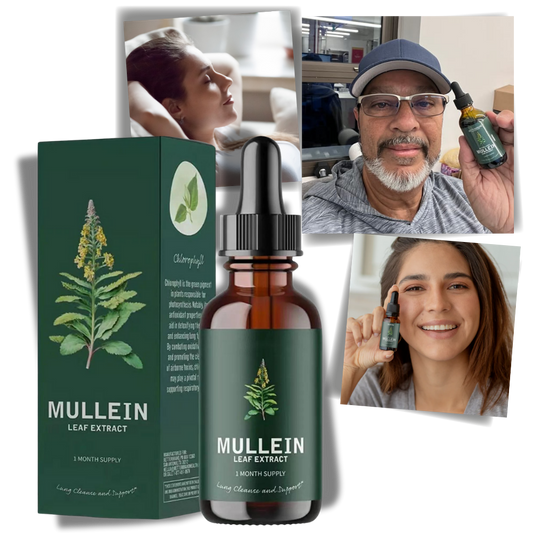 Mullein Leaf Extract – Natural Lung Health Support, Herbal Supplement for Respiratory Wellness