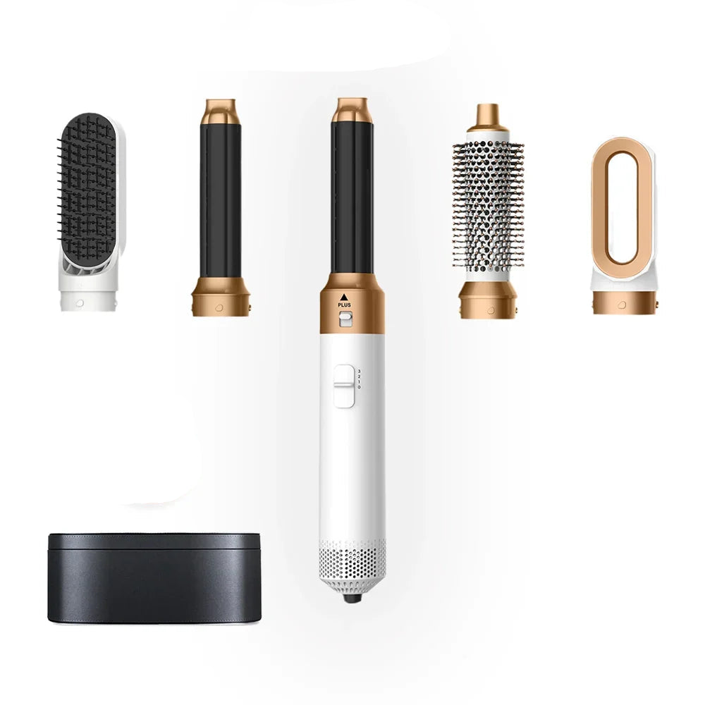 5 in 1 Hair Styler | Curling, Straightening & Drying with Coanda Effect for All Hair Types