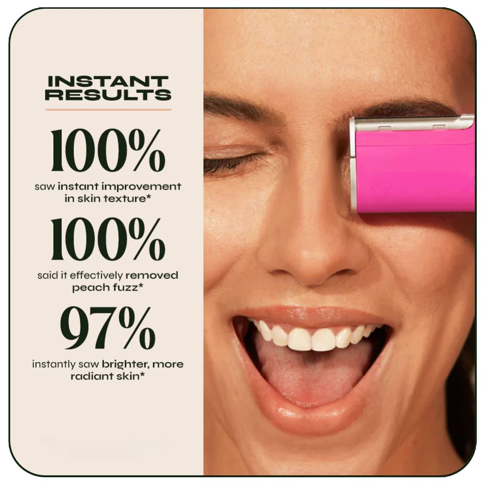 Sonic Dermaplaning Device | Microfine Edges for Smooth Skin & Enhanced Skincare Absorption