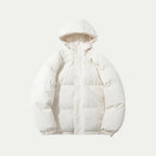 Unisex Waterproof Down Hooded Puffer Winter Parka Jacket
