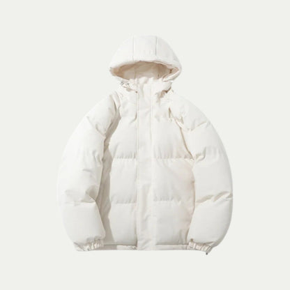 Unisex Waterproof Down Hooded Puffer Winter Parka Jacket