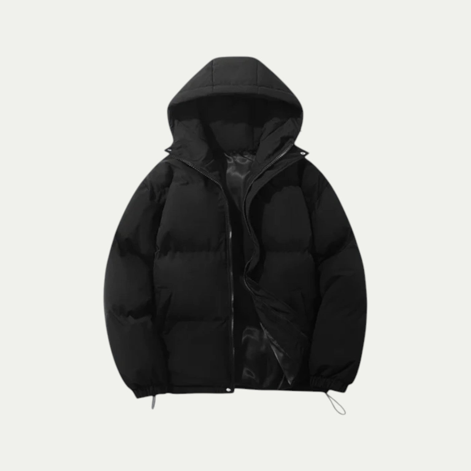 Unisex Waterproof Down Hooded Puffer Winter Parka Jacket