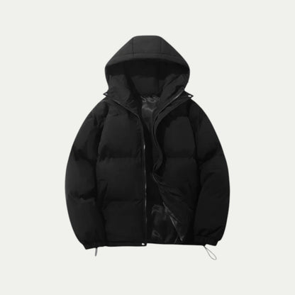 Unisex Waterproof Down Hooded Puffer Winter Parka Jacket