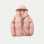 Unisex Waterproof Down Hooded Puffer Winter Parka Jacket