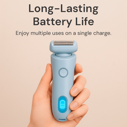 Women’s Pubic Shaver | Gentle Electric Razor for Sensitive Skin | Precise Trimming for Smooth Skin