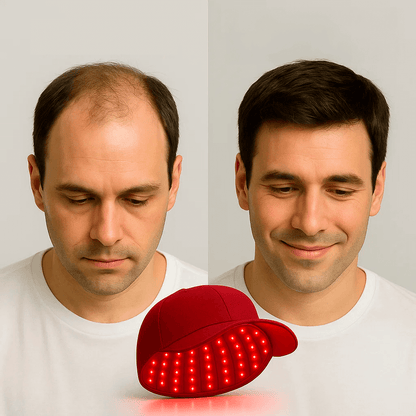 Red Light Infrared Laser Cap for Hair Growth – LED Therapy for Hair Loss Treatment and Regrowth