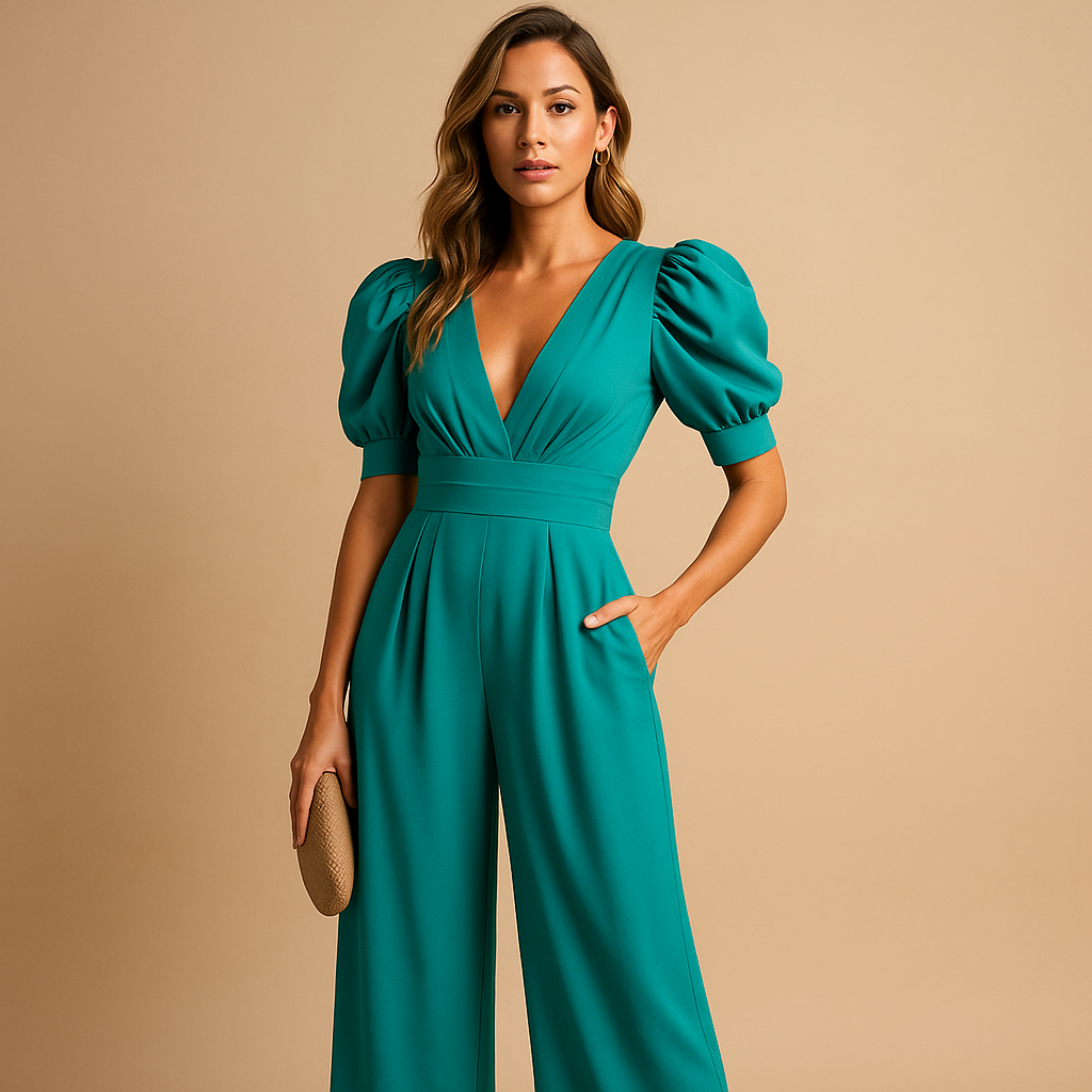 Long Jumpsuit for Women - Comfortable, Stylish, and Versatile Outfit in Various Sizes